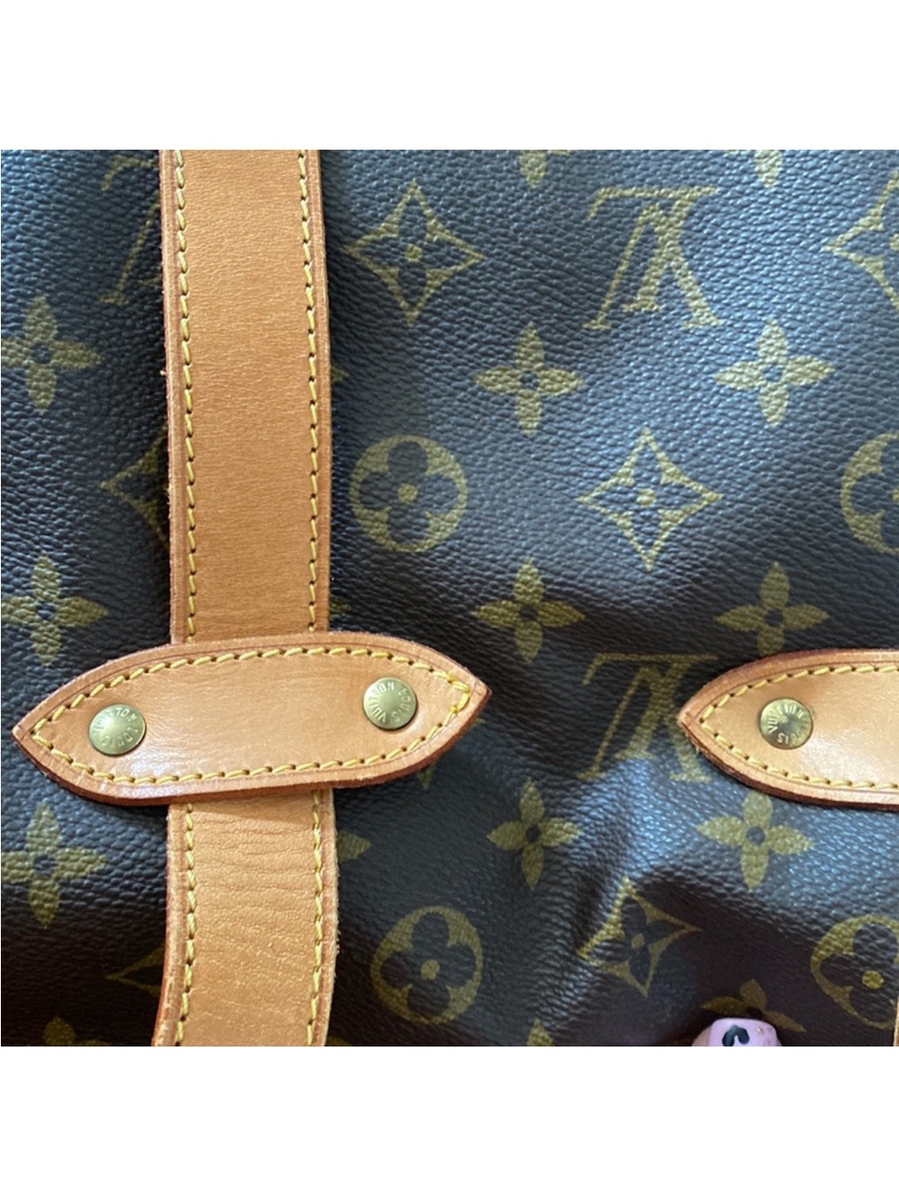 Authentic Louis Vuitton Samur 43 Monogram Bag - Picture 8 of 16
